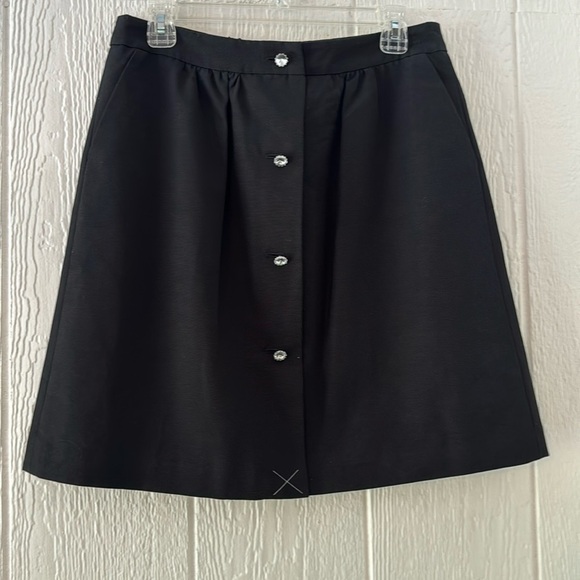 Talbots petites black skirt 8p - Picture 1 of 7